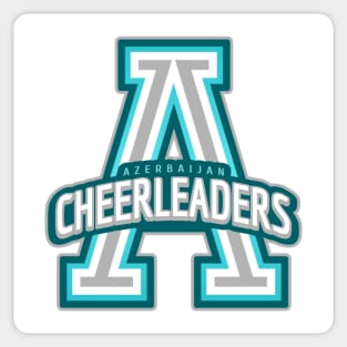 Azerbaijan Cheerleader Sticker